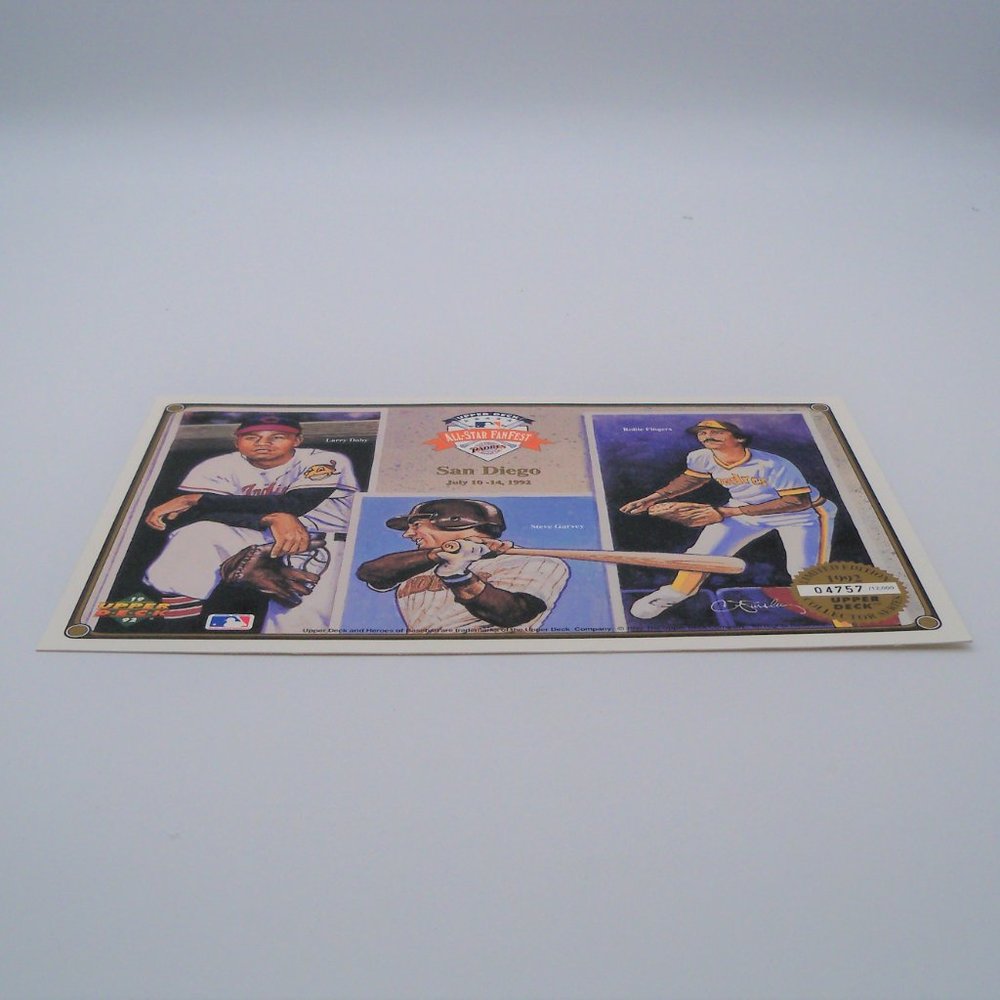 Upper Deck 1992  All Star Fan Fest Limited Edition Collector Series Card - Picture 2 of 10